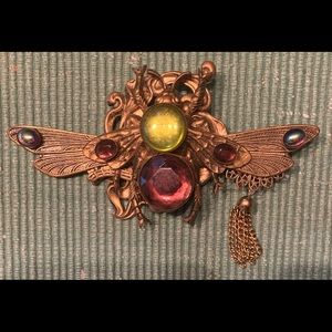 Big Bold Dragonfly Brooch
